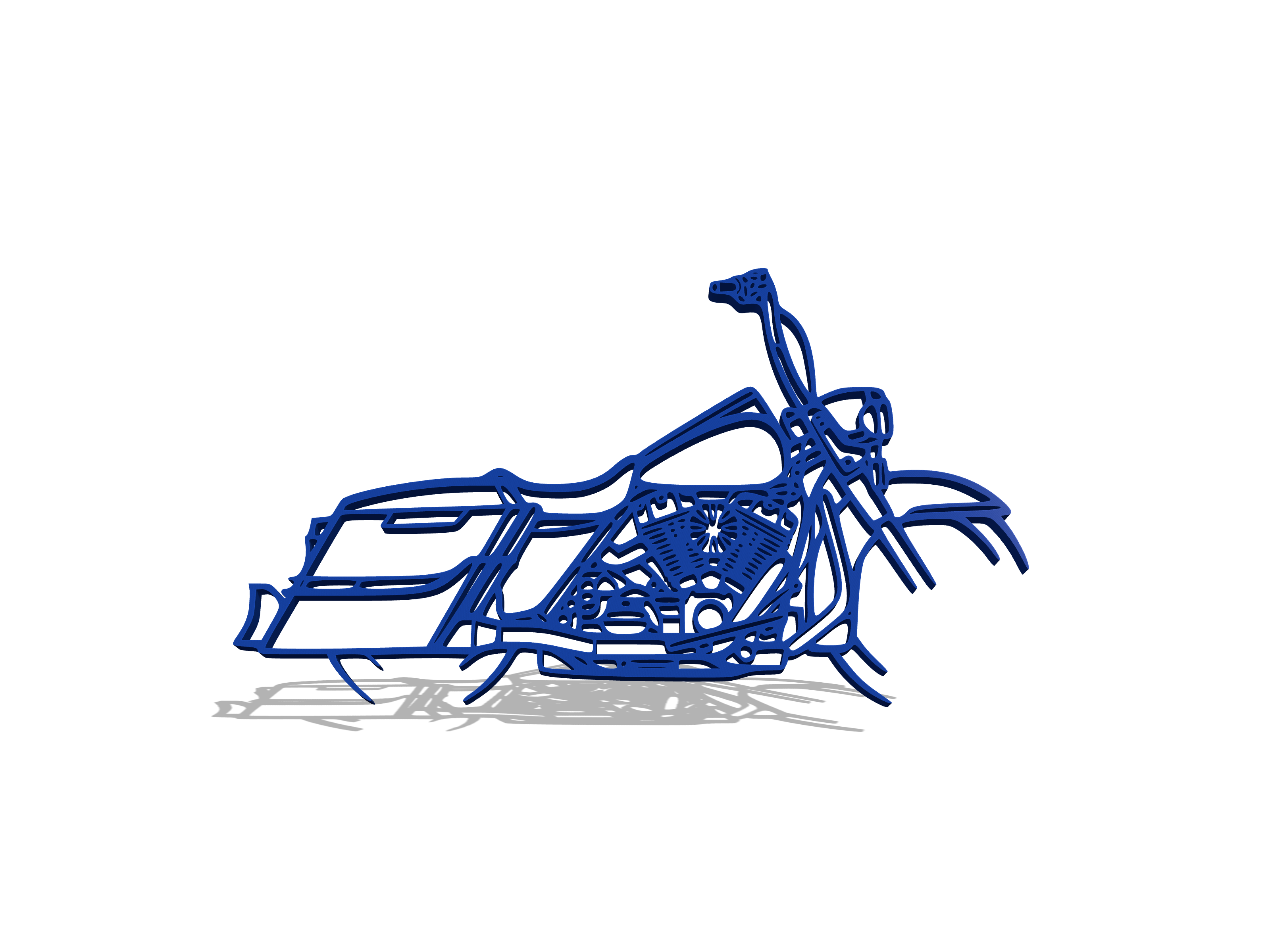 Harley Davidson - Road King 2014 Wall Art